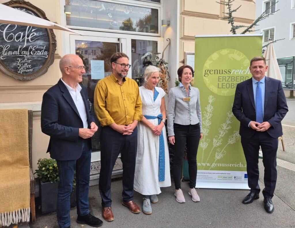 Wirtschaftsfrühstück im Café Himml auf erdn